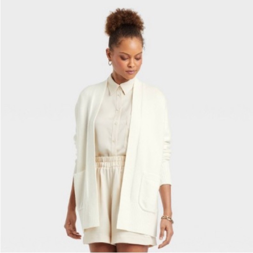 A New Day/Target Oversized Cream Cardigan S